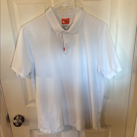 Nike Other - Nike White Polo Shirt with Textured Fabric